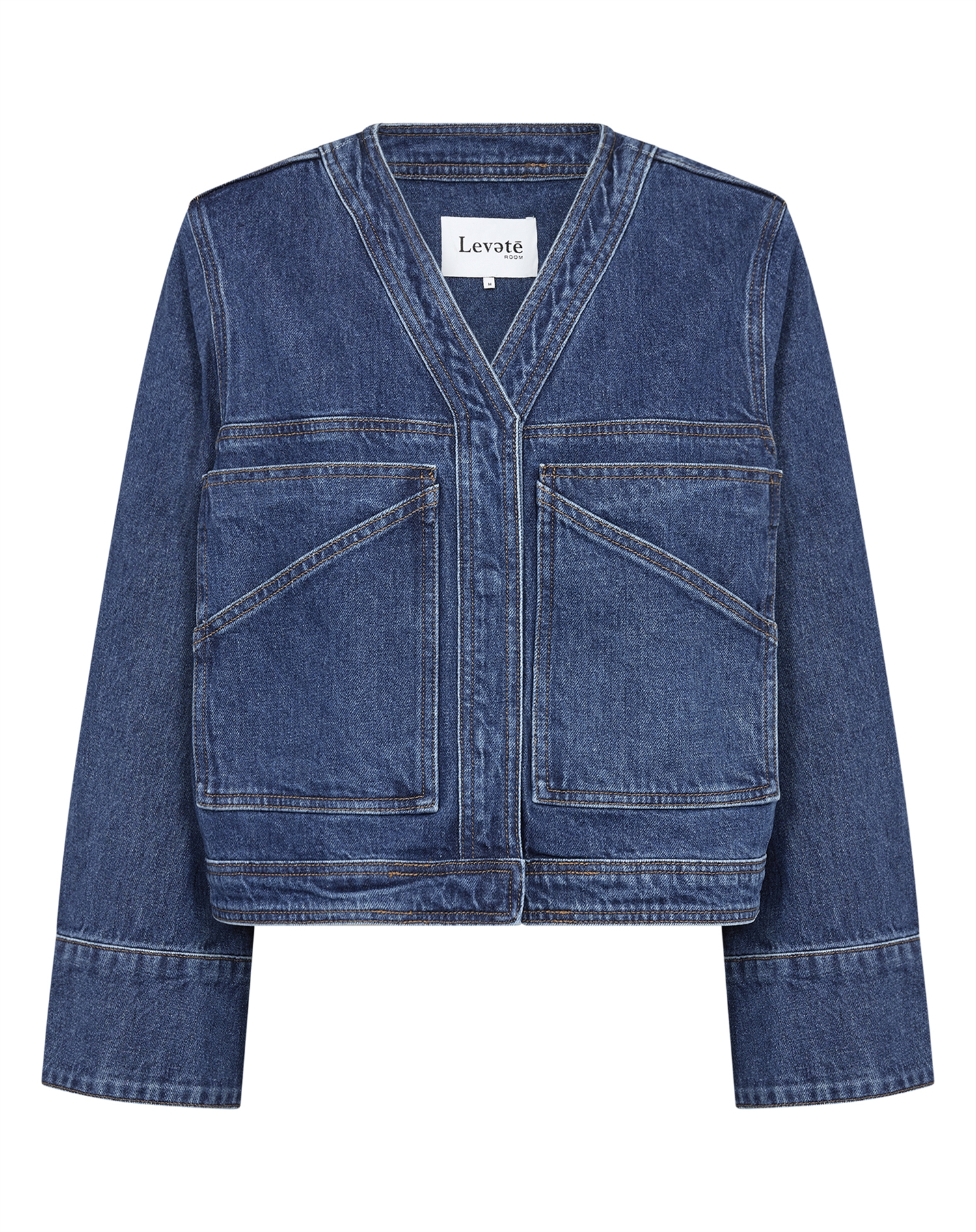 Leveté Room - LR - Kosa 7 Denim Jakke - Vintage Blue